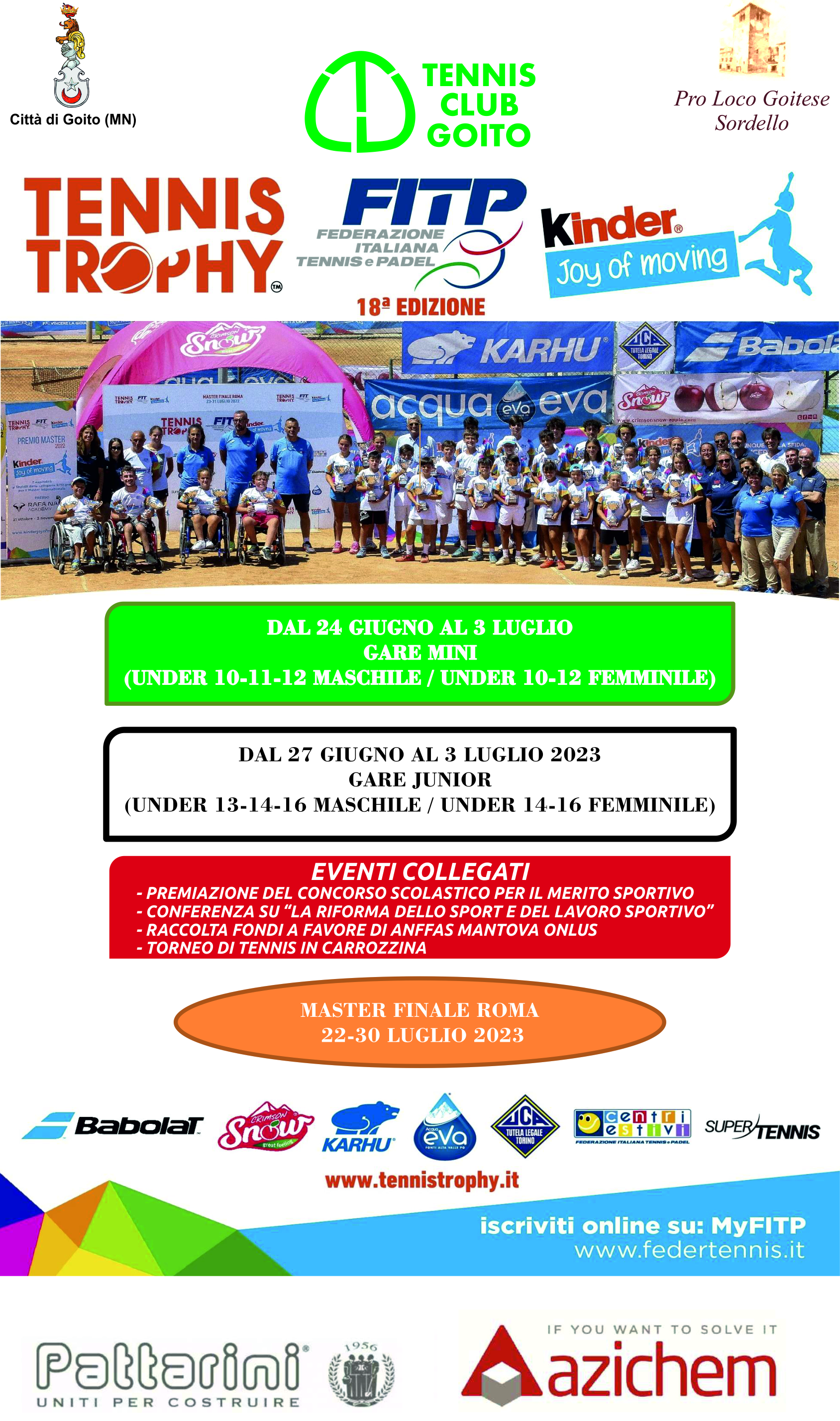 Locandina Kinder Trophy